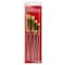 Short Flat Stencil Brush Set by Craft Smart®, 4 Pack